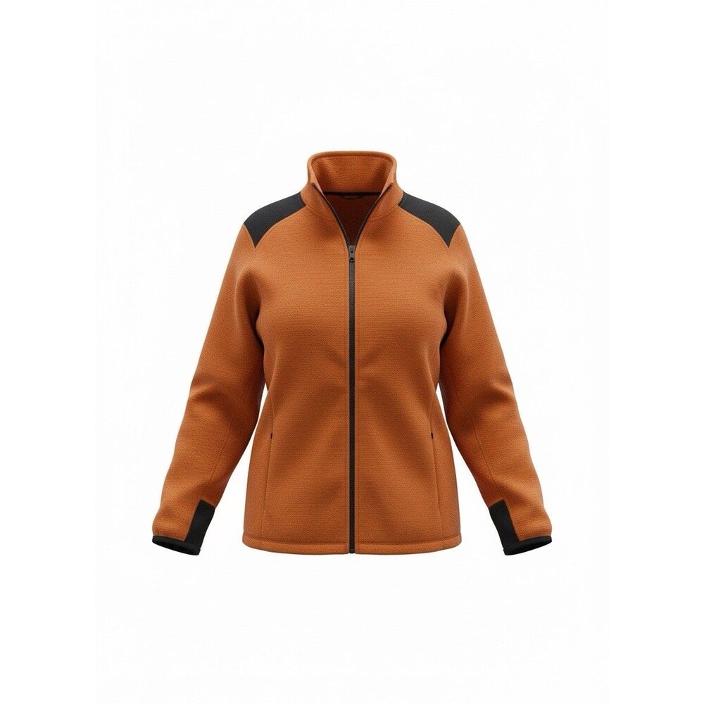 WoolX Peri Jacket, Large, Copper Color, full zip